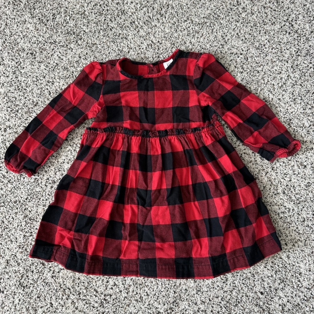 Gap Buffalo Plaid Dress